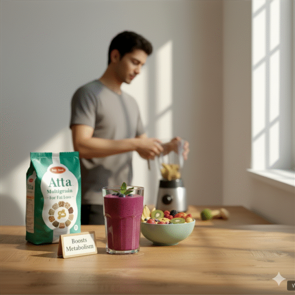 Multigrain Atta for Fat Loss – High Fiber & Metabolism Boosting Flour - Image 2
