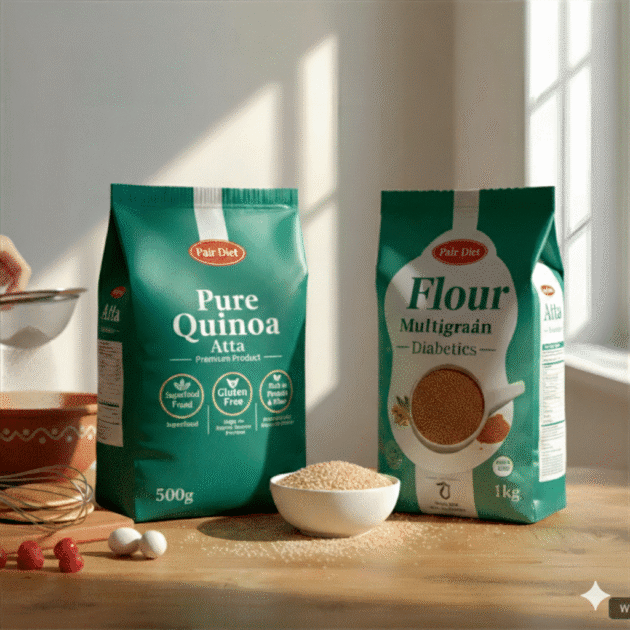 Pure Quinoa Flour– Premium Superfood Flour (Gluten-Free, High Protein & Fiber)